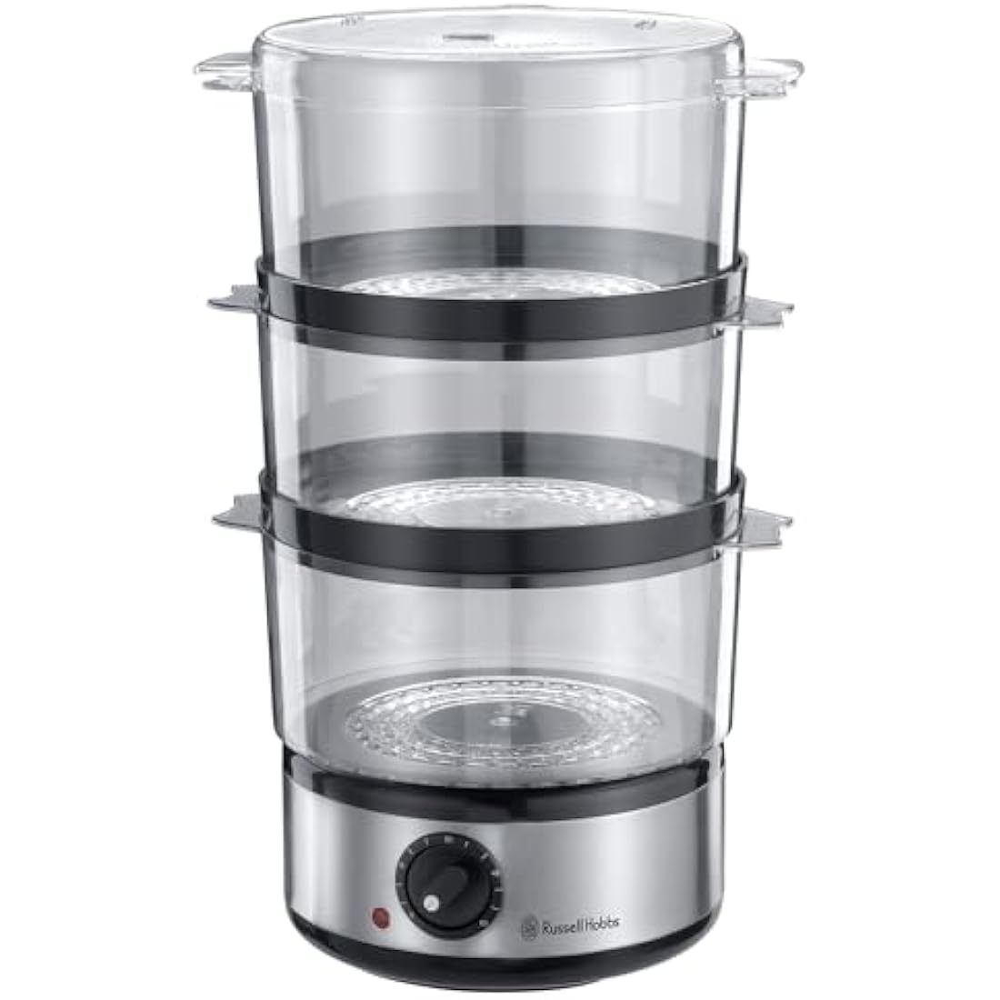 Russell Hobbs 3-Tier Electric Food Steamer | 7L Stainless Steel, 400W