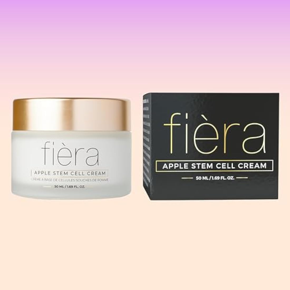 Fièra Apple Stem Cell Face Cream – Anti-Aging Moisturizer for Mature Skin