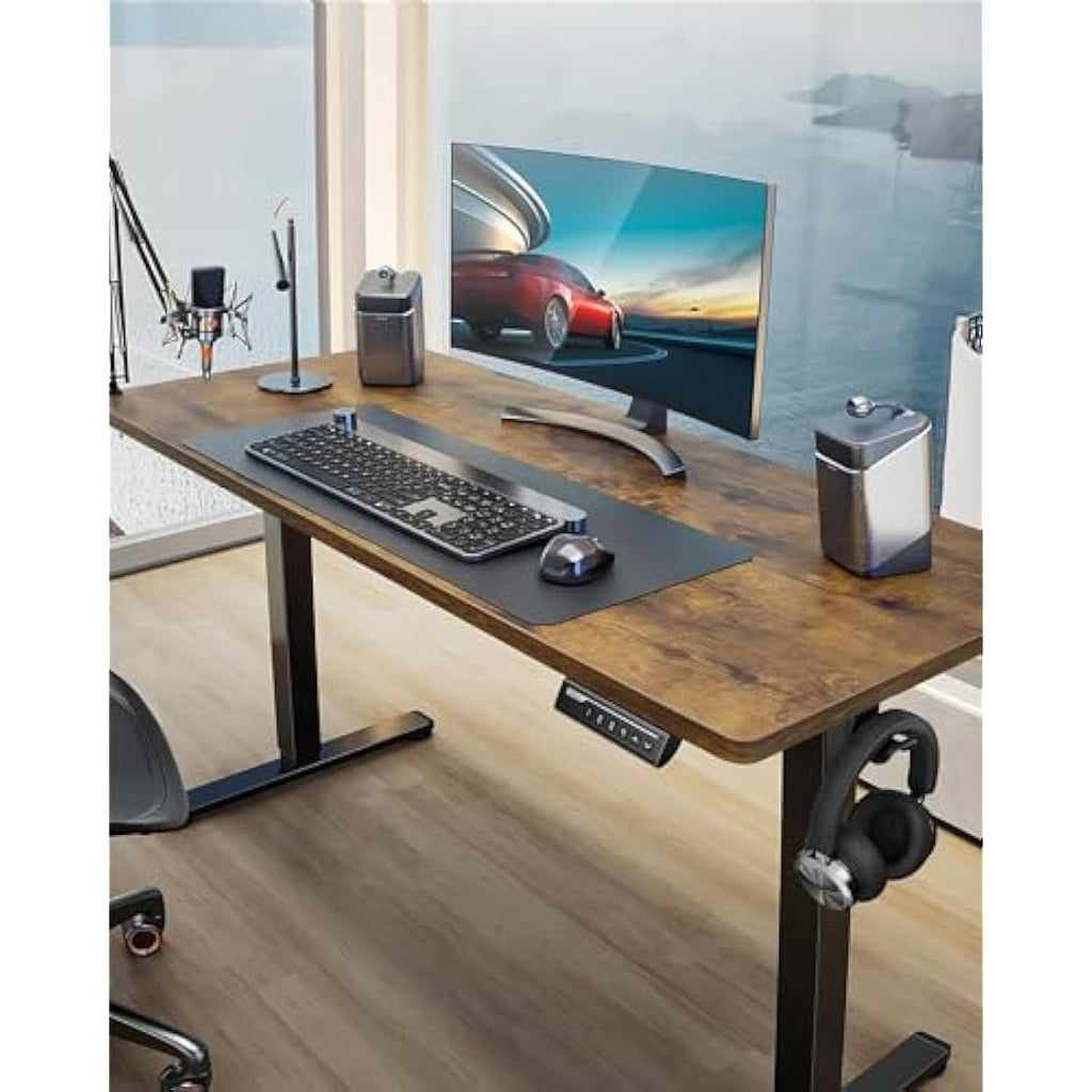 ErGear Electric Standing Desk – 120x60cm Height Adjustable Sit Stand