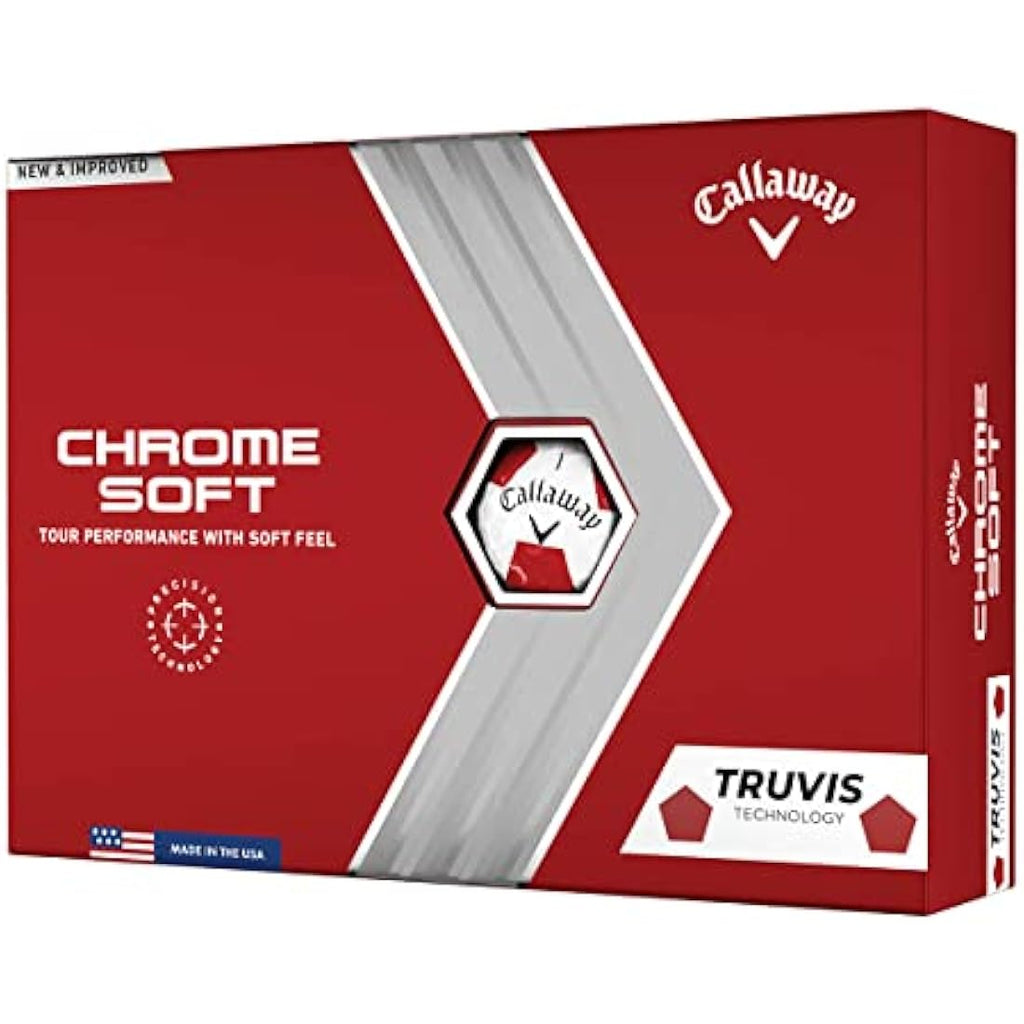 Callaway Chrome Soft Golf Balls – Precision Technology Truvis Pattern