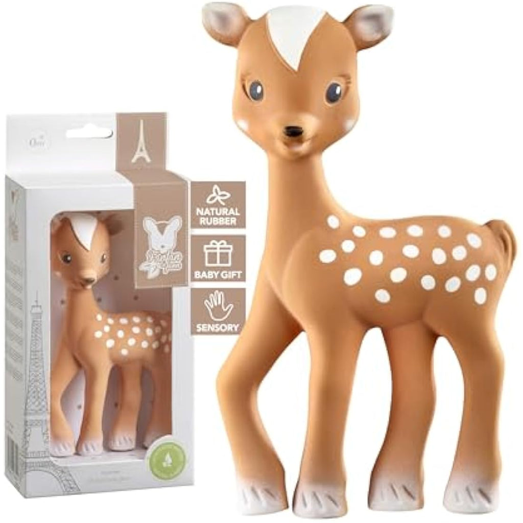 Sophie la Girafe Fanfan the Fawn – Natural Rubber Baby Teething Toy