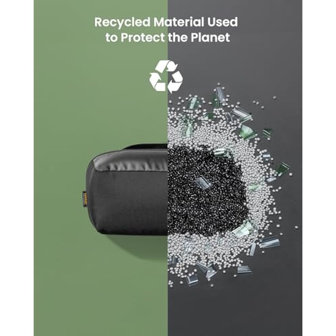 tomtoc Navigator-T13 Tech Pouch – Water-Resistant Electronic Organizer