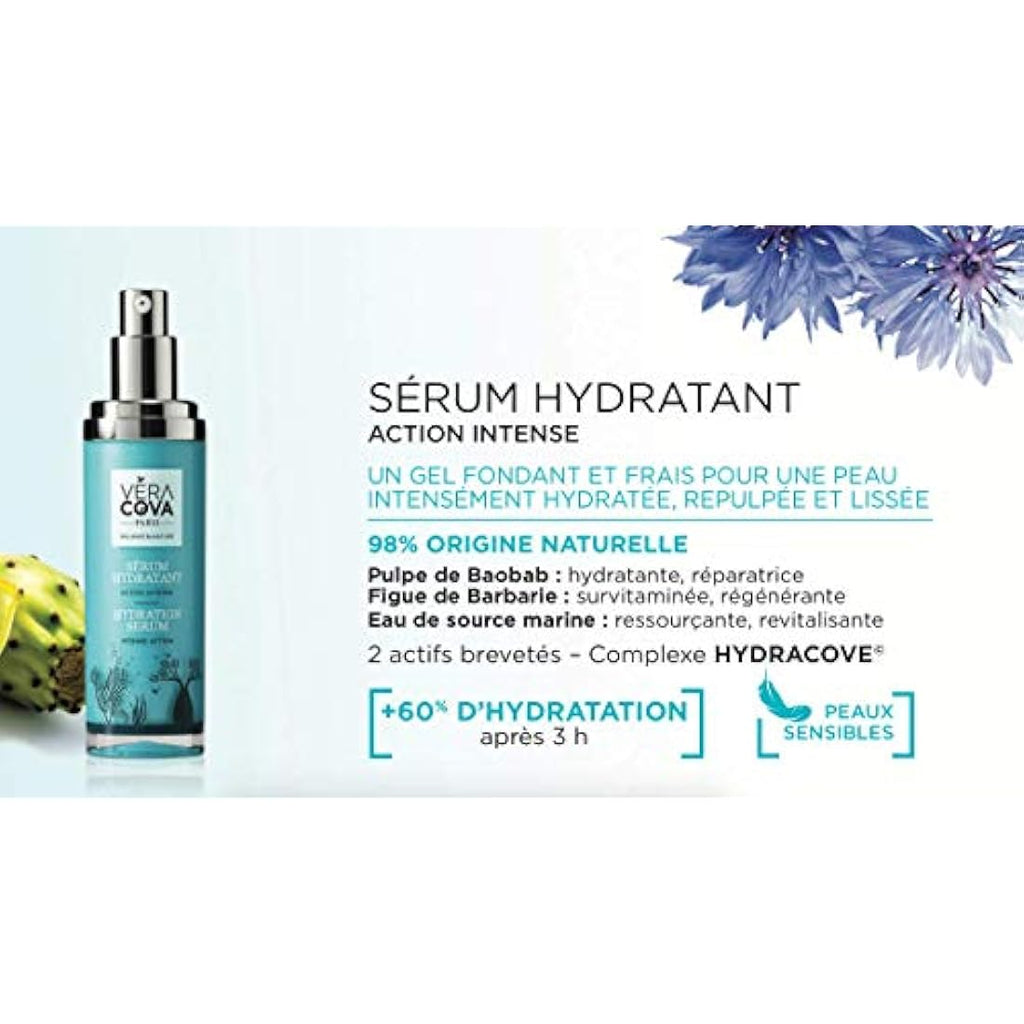 Veracova Sérum Hydratant Intense Action – Soin Visage Naturel 35ml