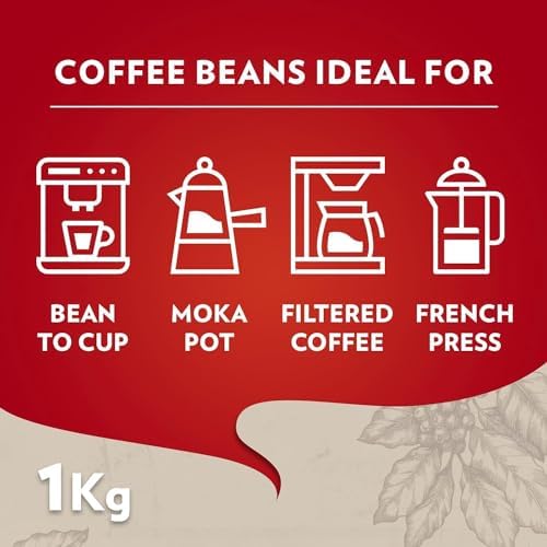Lavazza Qualita Rossa Coffee Beans – Italian Espresso Blend – 3 x 1kg