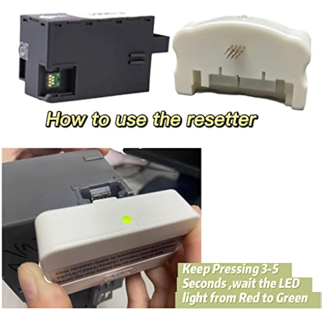 Goprint T3661 Maintenance Ink Tank Chip Resetter for Epson XP-15000 XP-6000