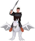 Morph Adult Inflatable Ride-On Dragon Halloween Fancy Dress Costume