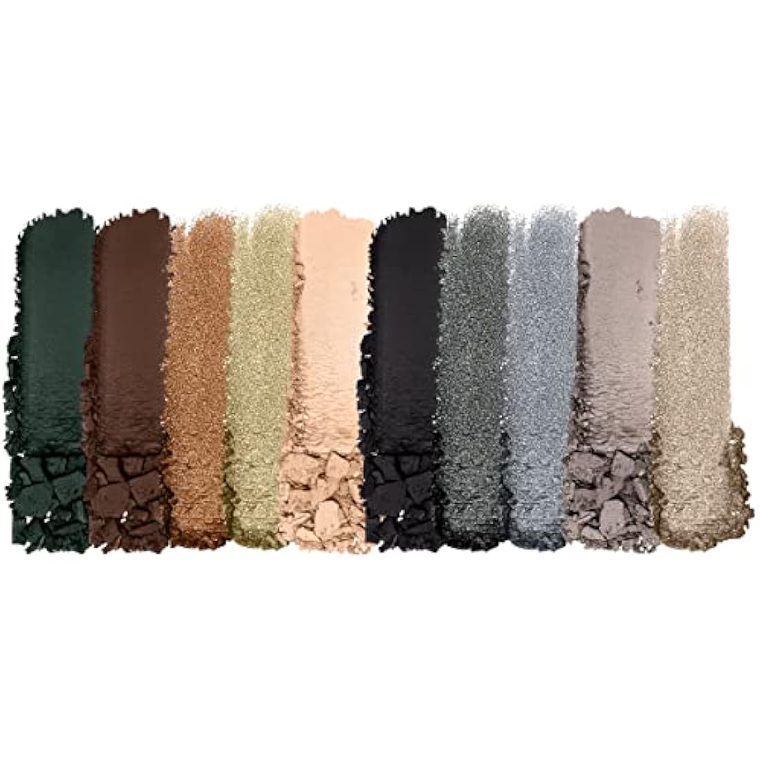 Wet n Wild Color Icon 10-Pan Eyeshadow Palette | Lights Off Matte Shimmer