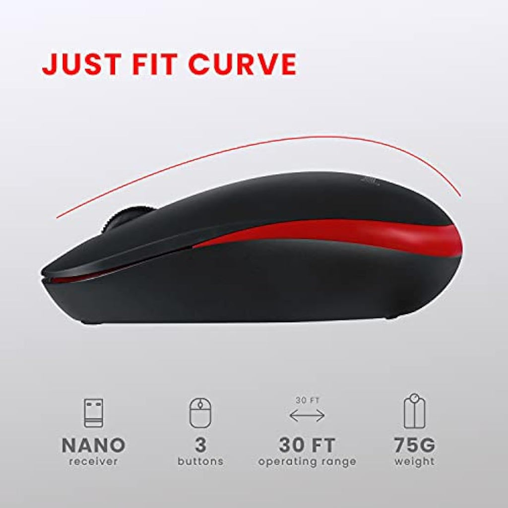 Perixx PERIDUO-712 Wireless Mini Keyboard and Mouse Combo | UK Layout