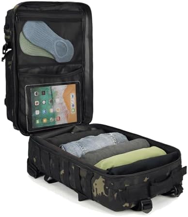 Doshwin 40L Military Tactical Backpack | Molle Camo Hiking Rucksack