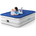 iDOO Inflatable Air Mattress with Built-in Pump | Double Camping Bed