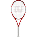 Wilson Six.One Lite 102 Tennis Racket – Red/Grey Full Graphite