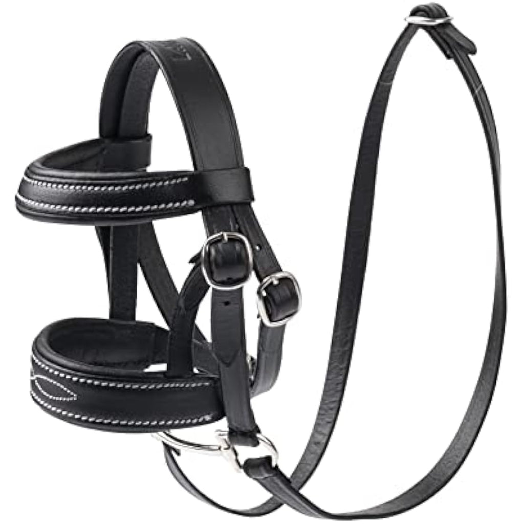 LeMieux Toy Pony Bridle – Black Leather Equestrian Toy with Metal Bit
