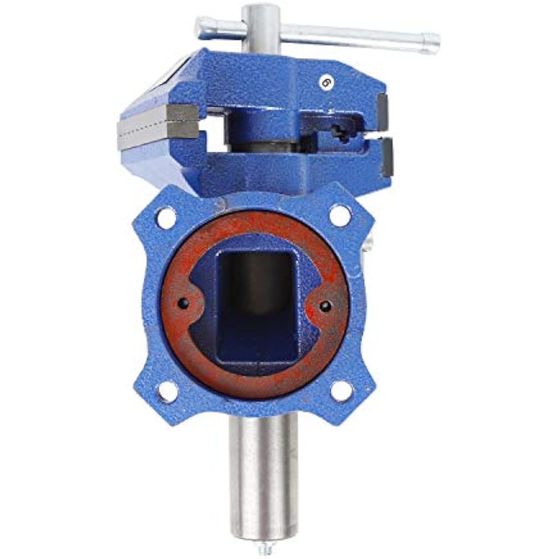 TOPWAY 4" Heavy Duty Bench Vice | 360° Swivel Base Table Clamp