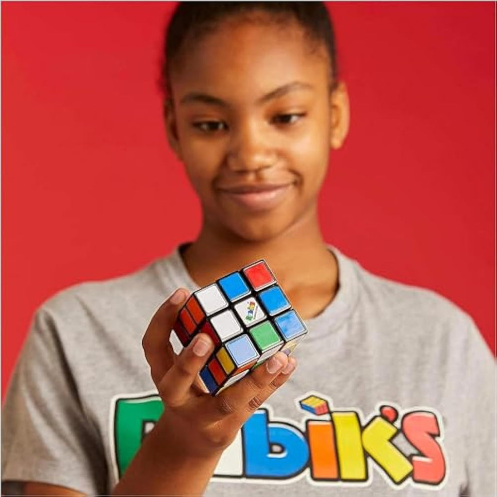 Rubik's Cube 3x3 Original Colour-Matching Brainteaser Puzzle by Ideal