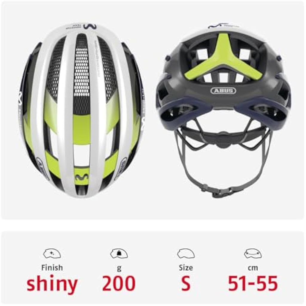 ABUS AirBreaker Road Bike Helmet – Lightweight Aerodynamic Cycling Gear
