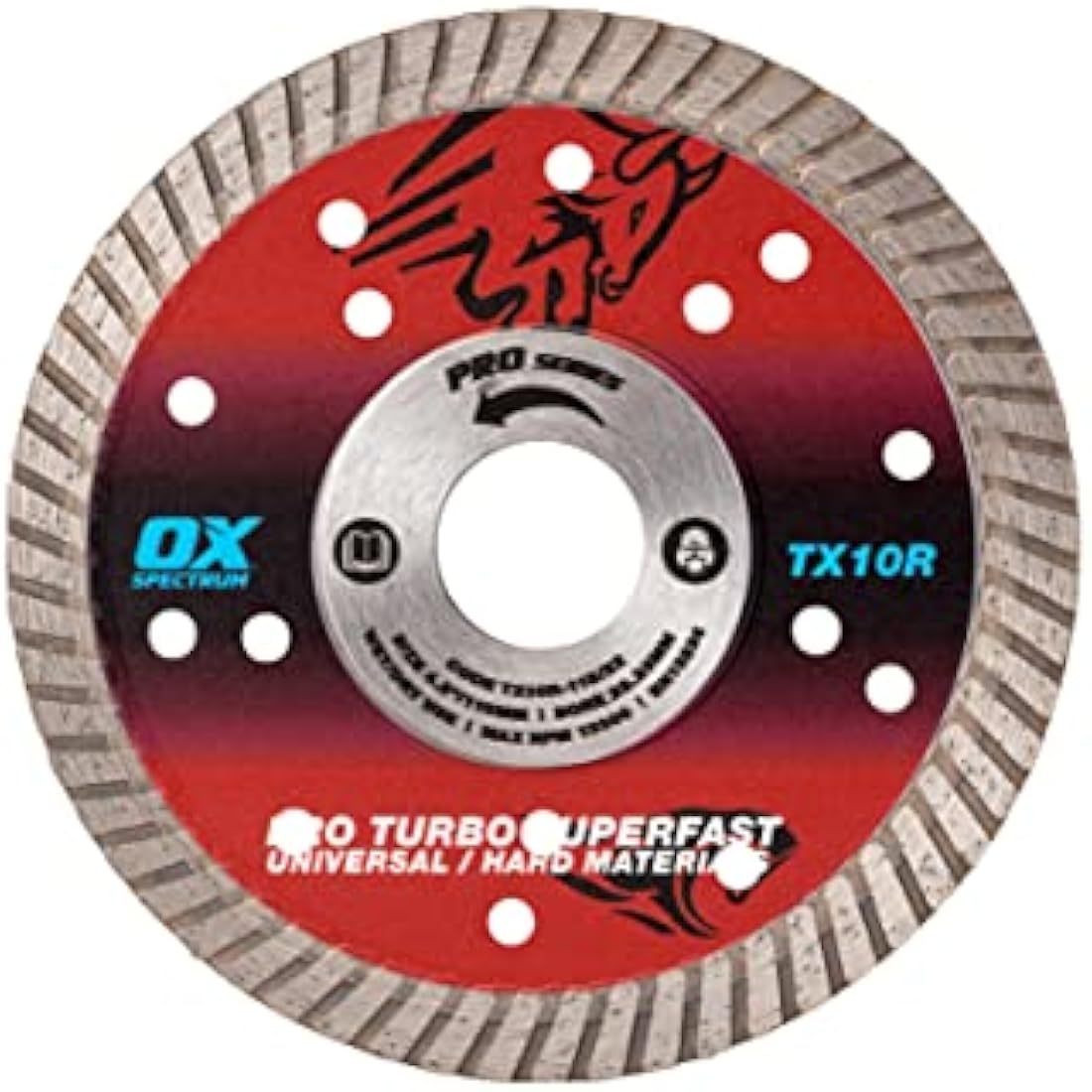OX Tools Spectrum Superior Turbo Diamond Blade - 180mm Multi-Steel