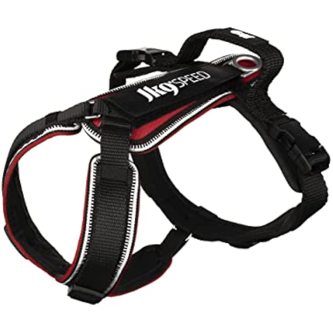 Julius-K9 JK9 Speed Dog Harness - Red Reflective Running Gear - Size S