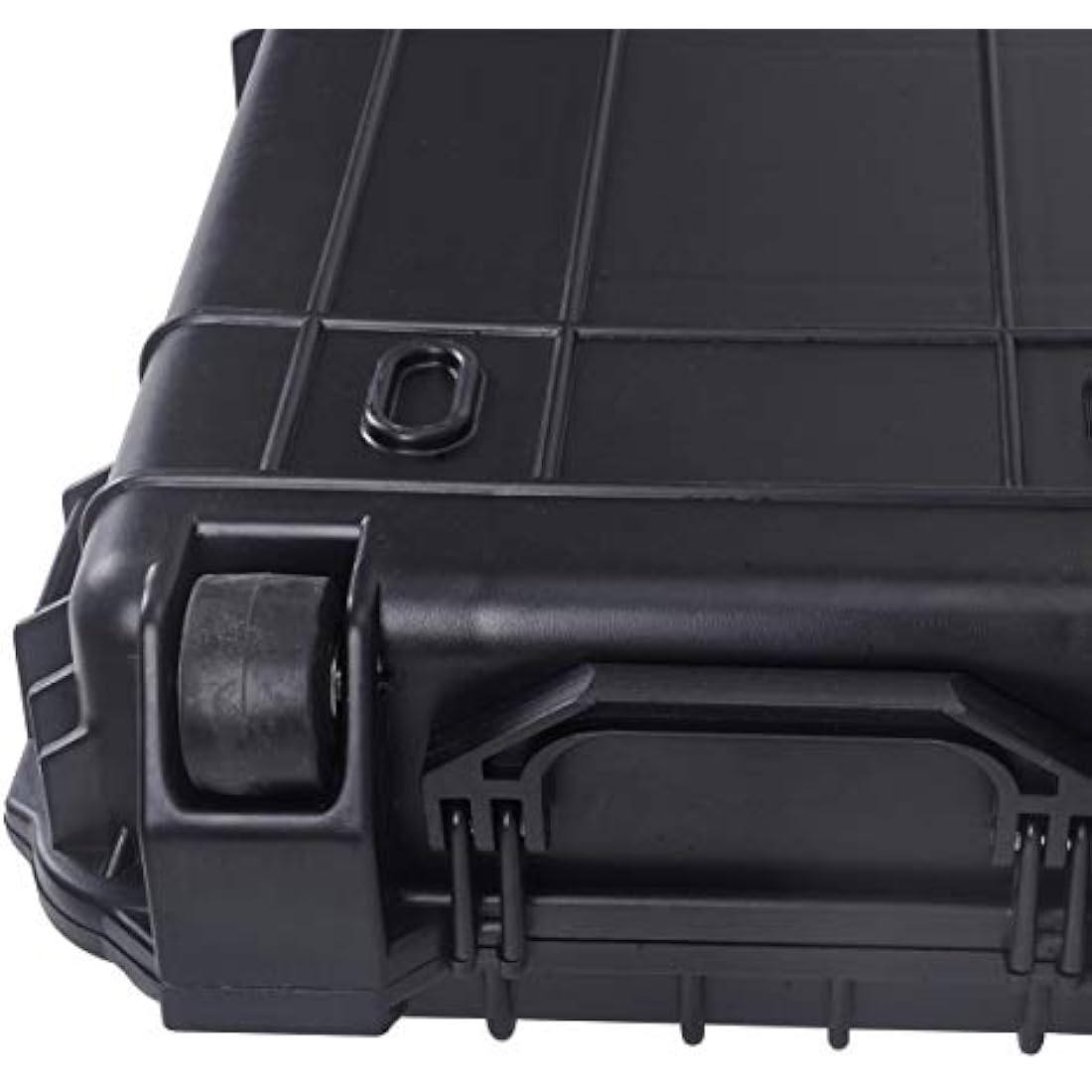 MEIJIA Waterproof Rolling Hard Rifle Case with Customizable Foam