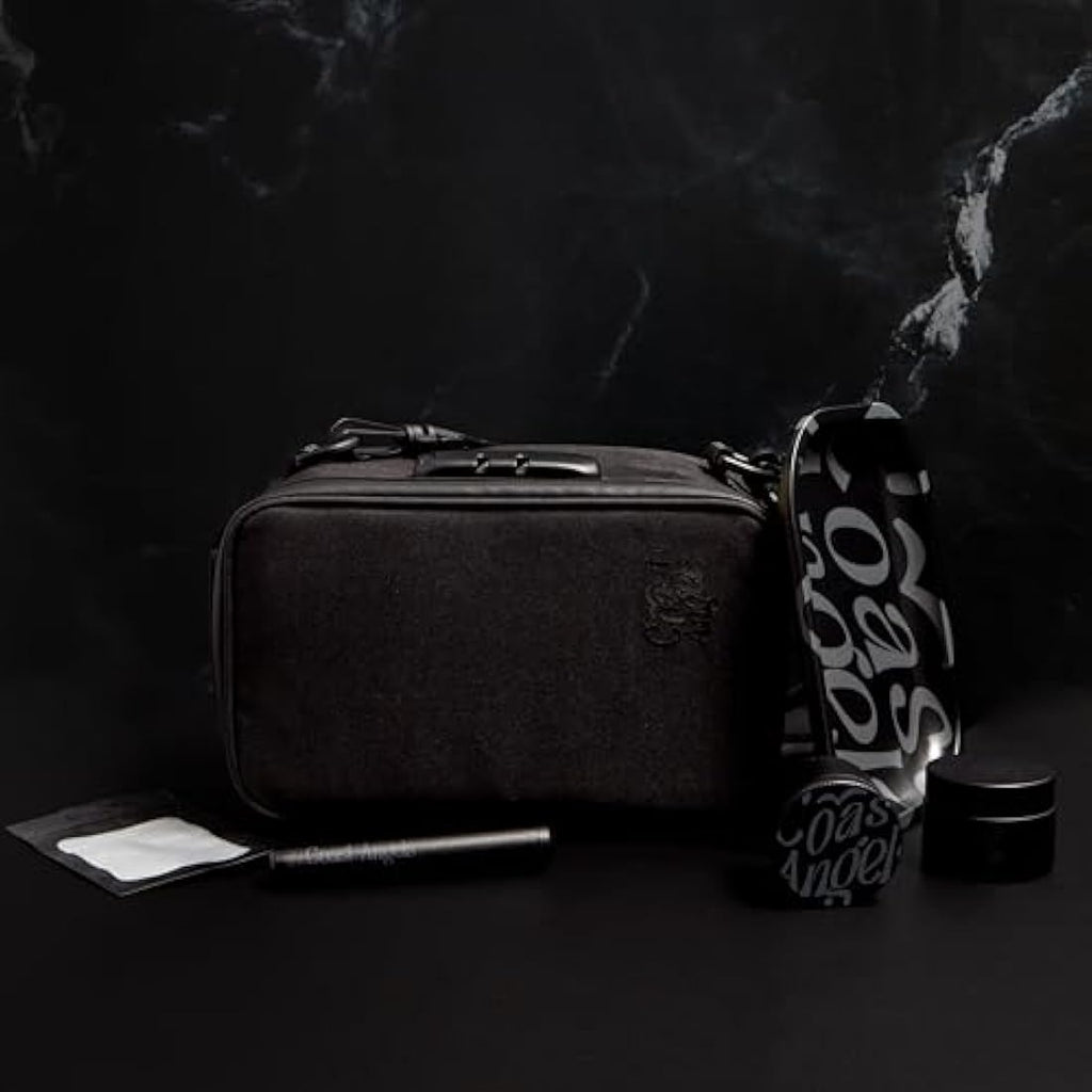 Smell Proof Bag with Lock – Complete Rolling Kit and Grinder