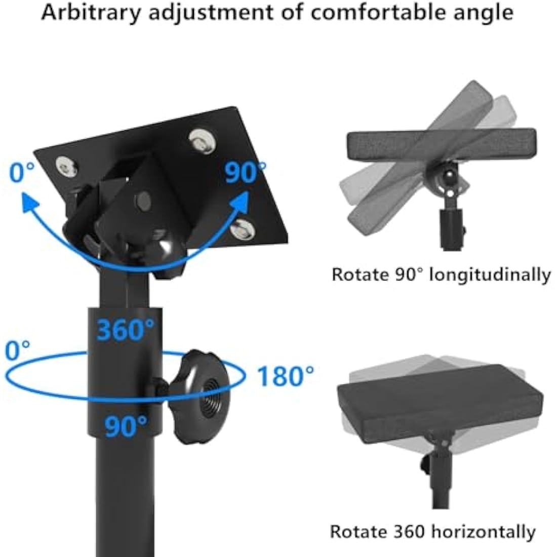 ANDNICE Tattoo Armrest – Heavy Duty Adjustable H-Base Stand