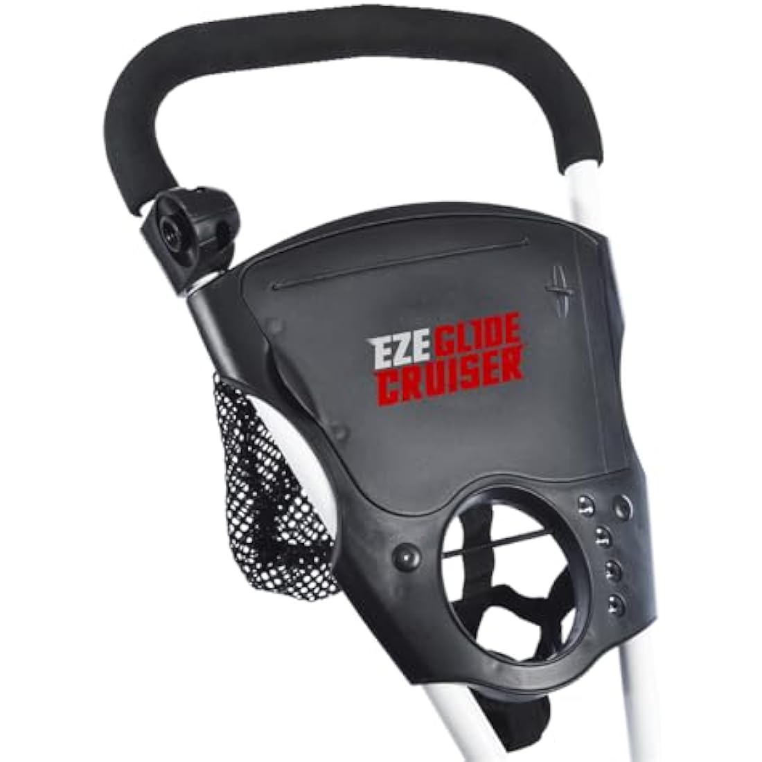 EZE Glide Cruiser Golf Trolley – Foldable Push Cart with Foot Brake