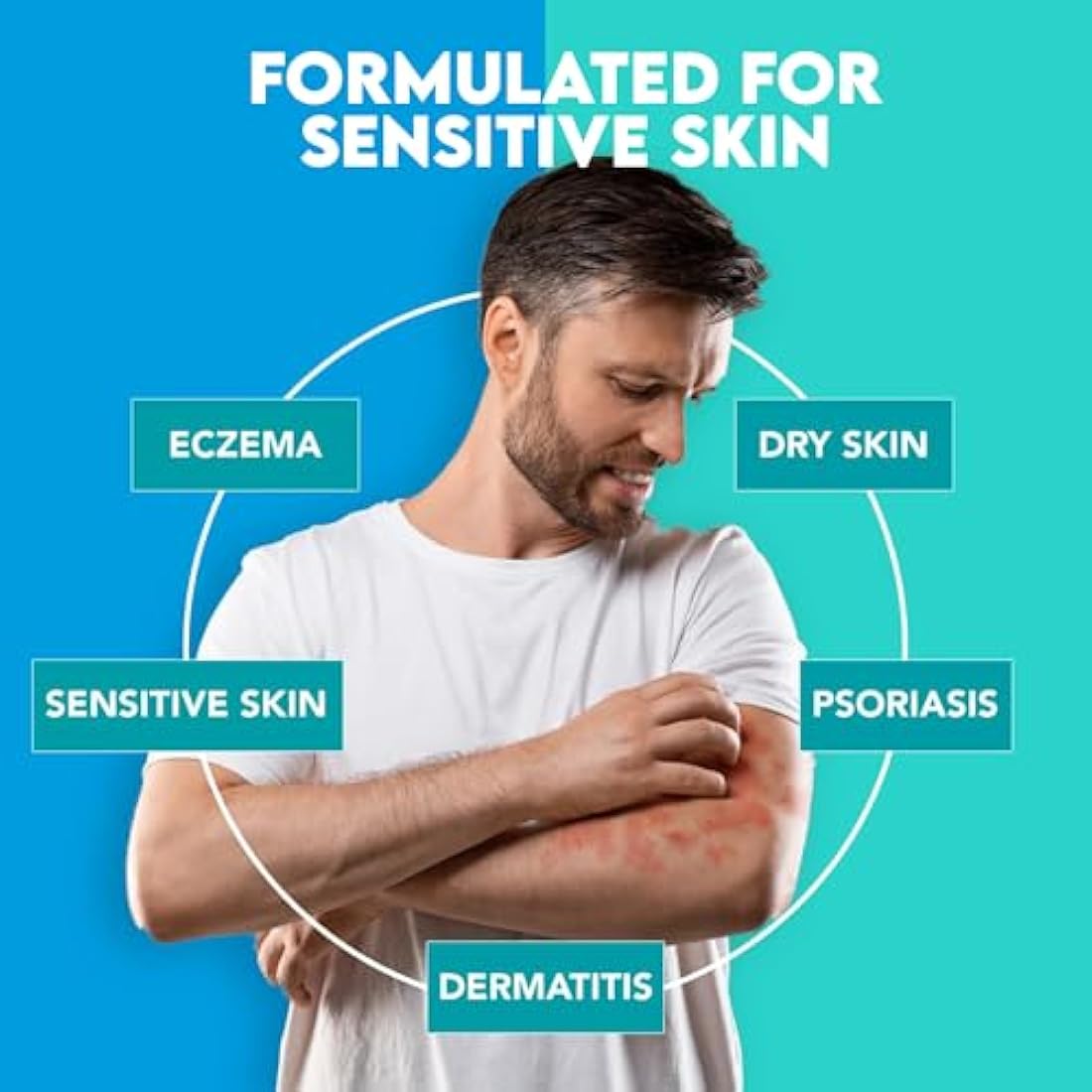 Suu Balm Itch Relief Cream | Menthol & Ceramide Body Moisturiser (350ml)