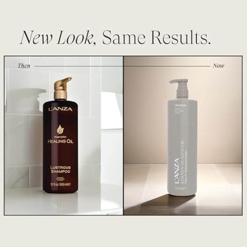 L'ANZA Keratin Healing Oil Lustrous Shampoo - Repairing & Shine (950ml)