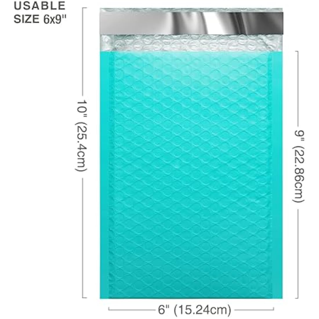 Switory Green Padded Envelopes | 50 Pack A5 Bubble Mailers 6x10 Inch
