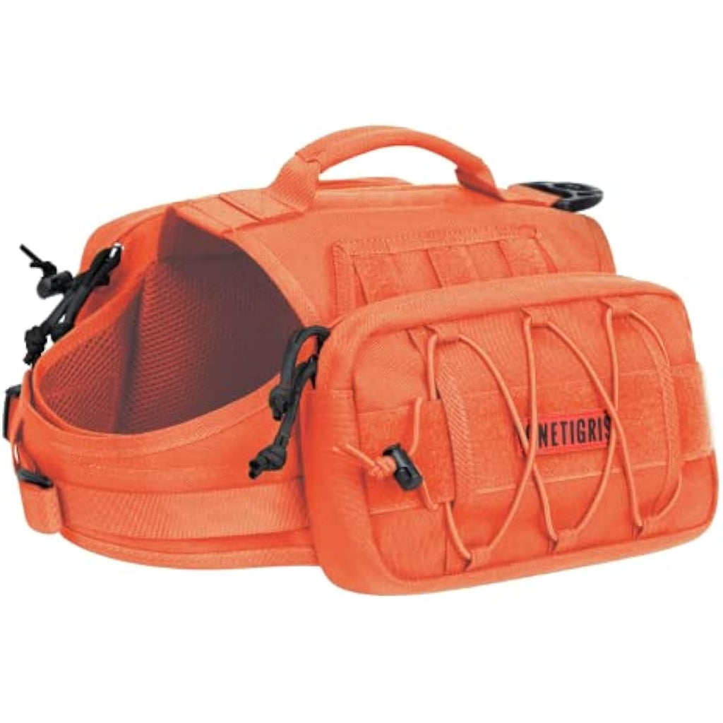 OneTigris Mammoth Dog Backpack 2.0 - Durable 1000D Nylon Hiking Pack