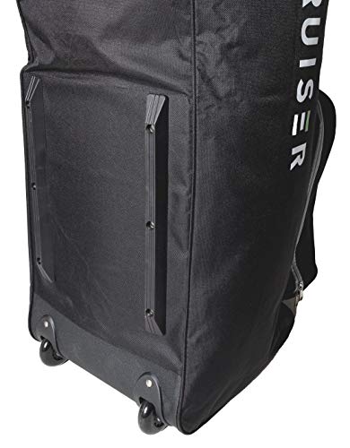 Cruiser Golf Deluxe Padded Wheeled Travel Bag – Lightweight Flight Case
