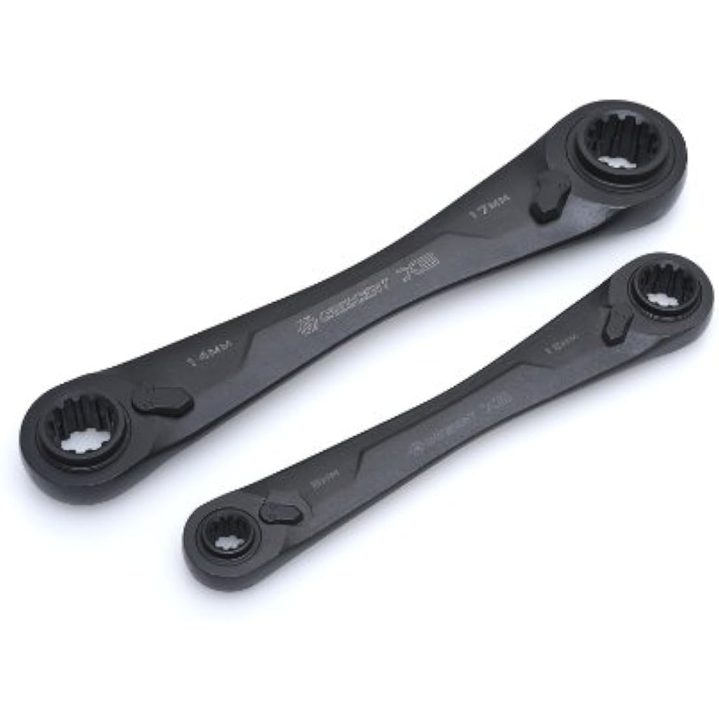 Crescent X6 4-in-1 Double Box Ratcheting Wrench Set, Metric 8-19mm