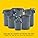 Rubbermaid Wheeled Brute Container - 167L Grey Heavy-Duty Bin