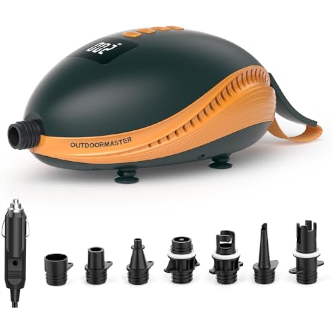 OutdoorMaster Dolphin 20PSI Electric SUP Pump - 12V DC Portable Inflator