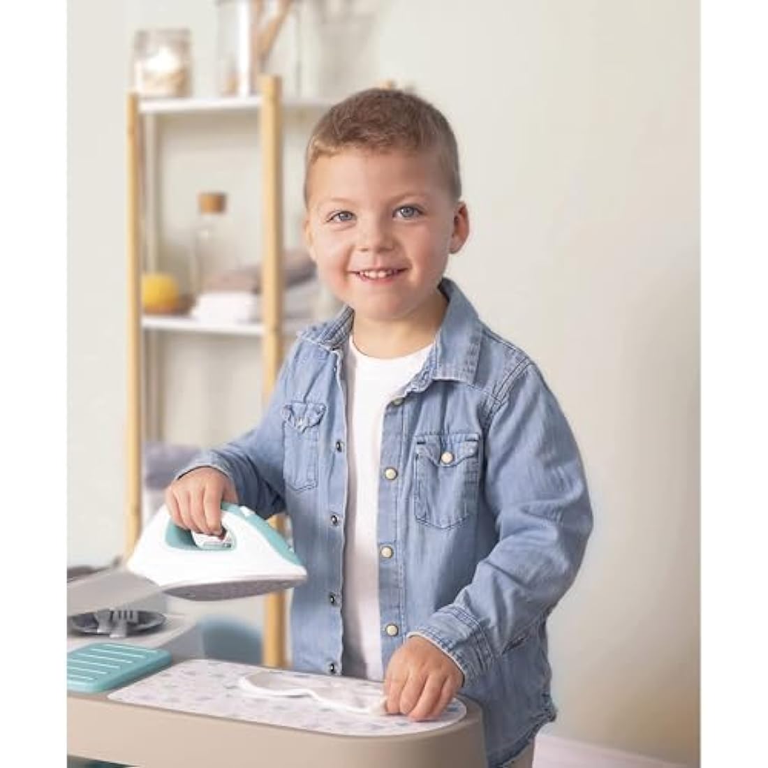 Smoby Tefal Studio Utility Kitchen – Kids Pretend Play Toy Set