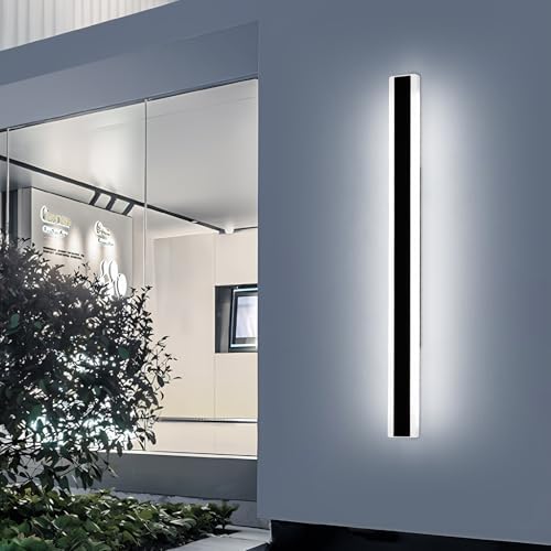 Mikeru 150cm LED Outdoor Wall Light | IP65 Waterproof 6500K Modern Sconce
