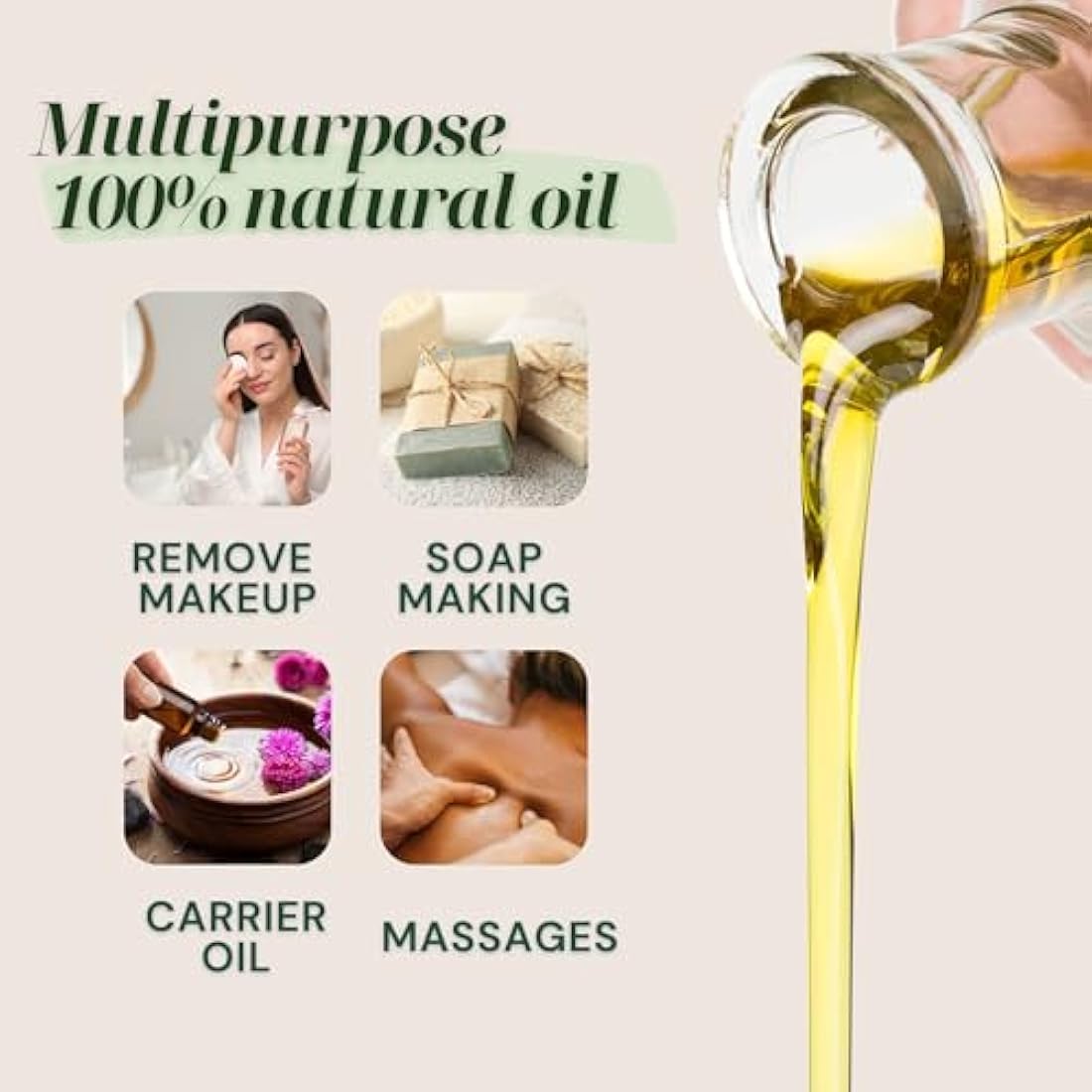 Bio Soya Oil – Organic Cold-Pressed Body & Massage Oil 5L