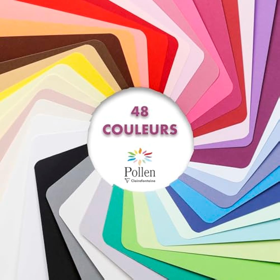 Clairefontaine Pollen Opaline Envelopes - 120gsm Gummed Seal (20 Pack)