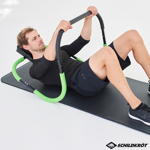 Schildkröt AB Trainer - Heavy-Duty Abdominal Core Roller - Black/Green