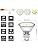 Unikcst PIR Motion Sensor Outdoor Wall Light - Black IP44 LED Security Lamp