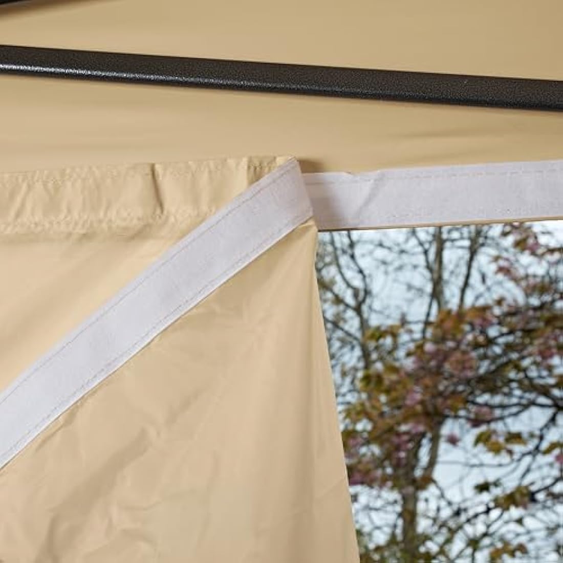 All Seasons Gazebos 3x3m Heavy Duty Waterproof Pop Up Gazebo - Beige