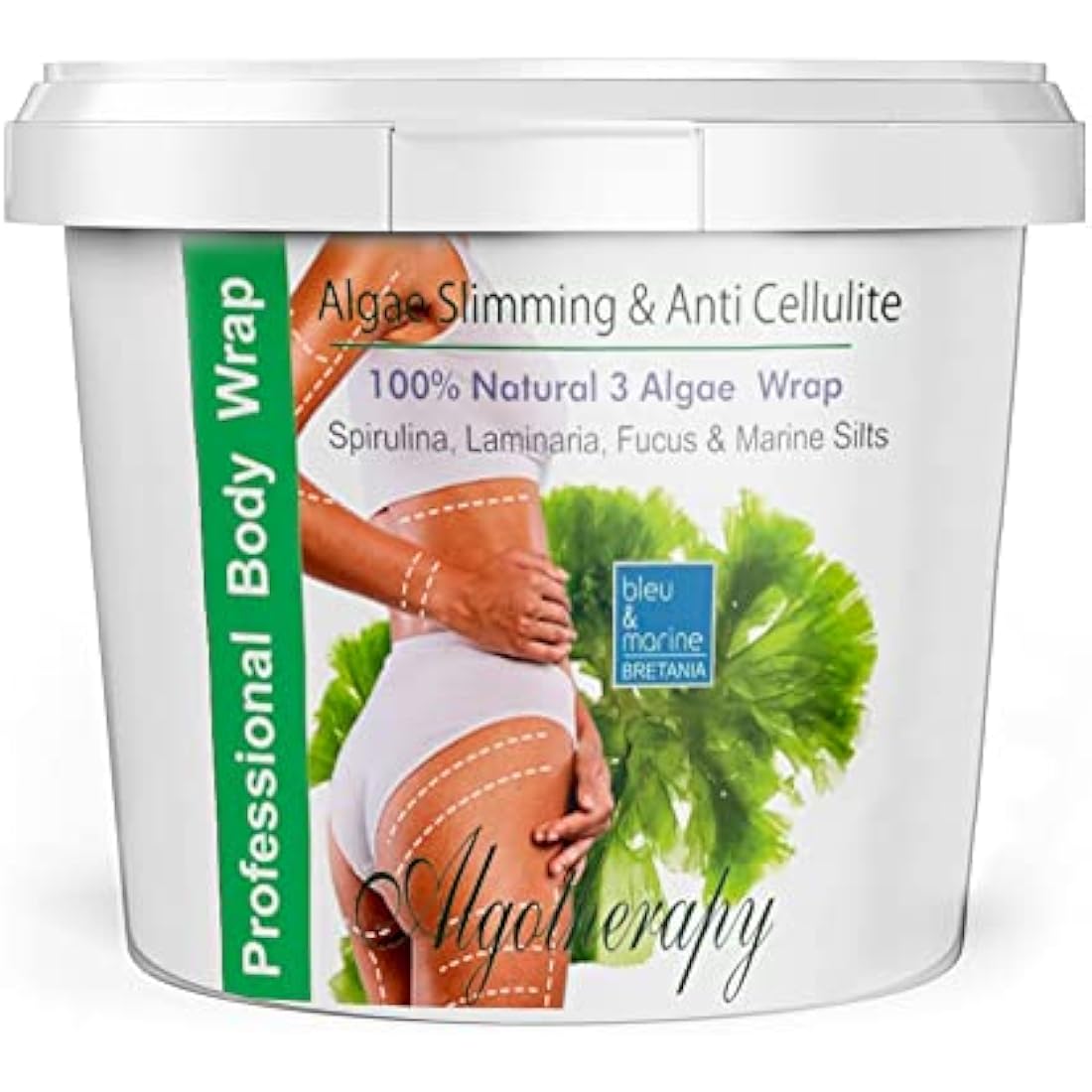 Jolof Store Seaweed Powder Body Wrap – Detox & Slimming Treatment, 1.5kg