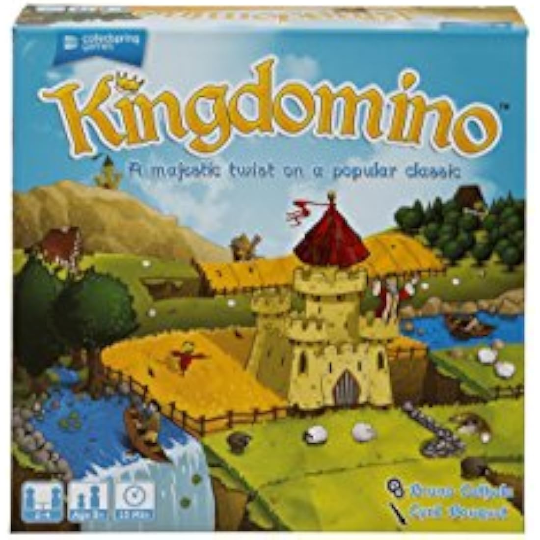 Kingdomino Board Game by Blue Orange – Family Tile Placement Strategy