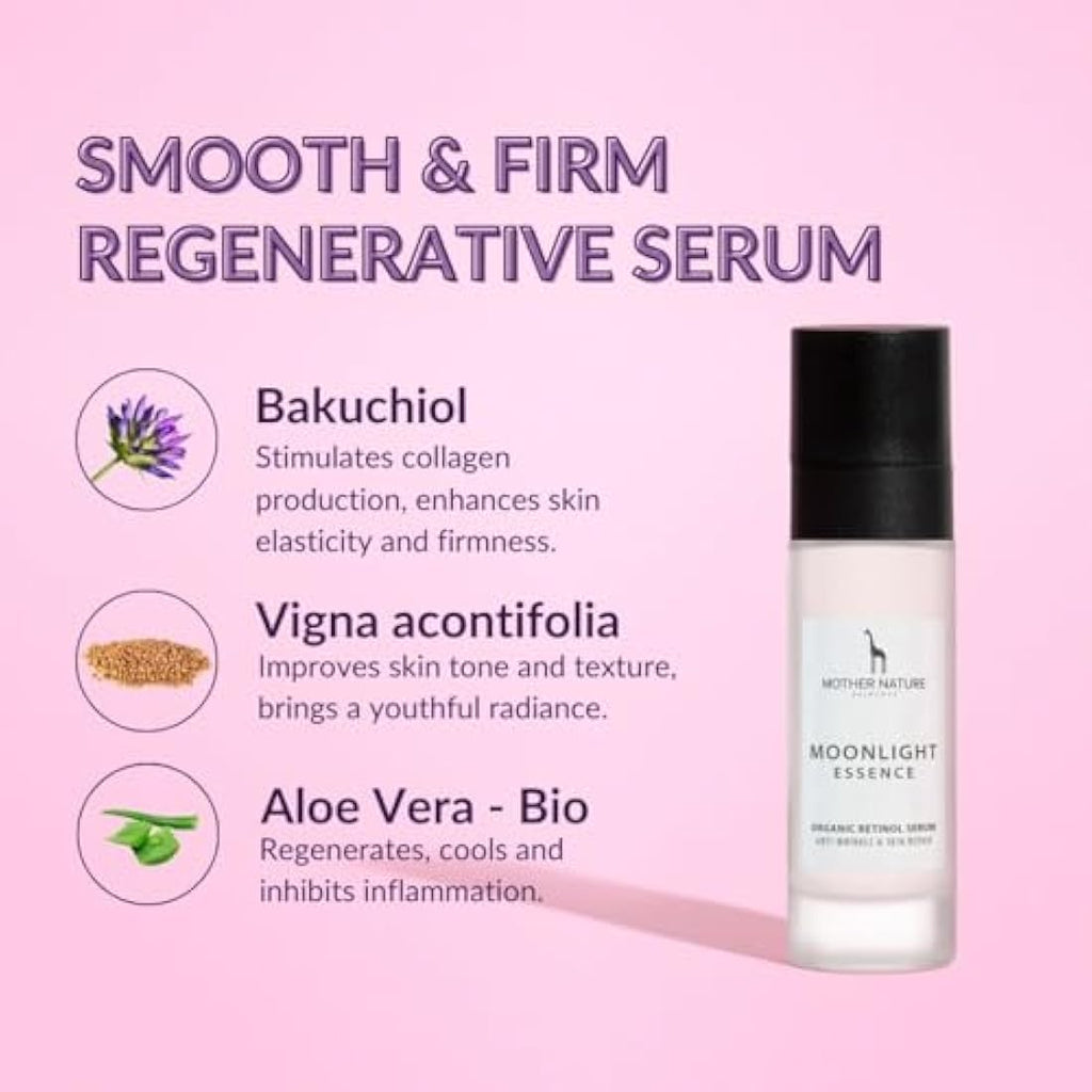 Retinol Serum 2.5% – Anti-Ageing with Hyaluronic Acid – 30ml