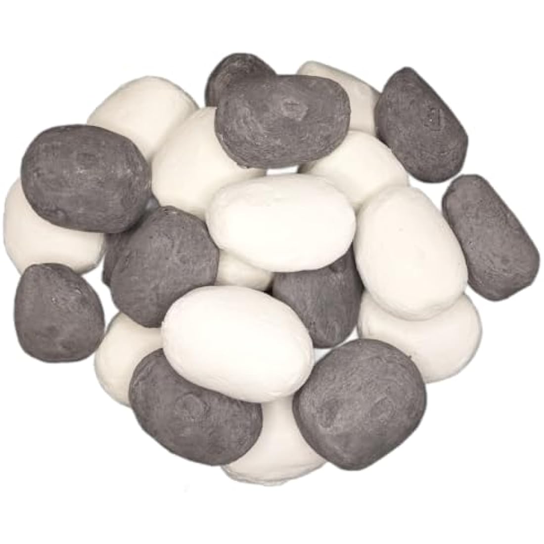 The Stove Wizard 20 Ceramic Replacement Pebbles for Gas & Electric Fires