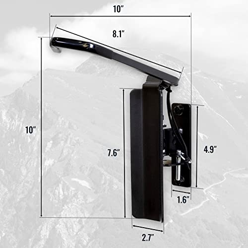 StoreYourBoard Swivel Bike Wall Rack | Heavy-Duty Steel Garage Hanger