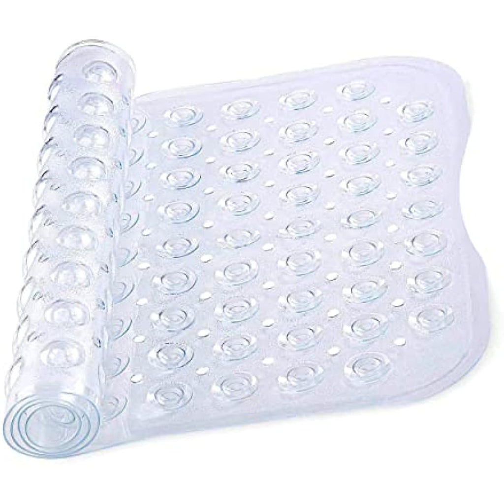 Jolof Store Non-Slip Shower Bath Mat – Anti-Mould PVC with Suction Cups