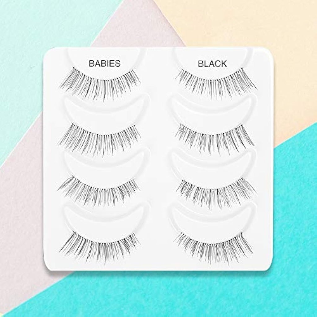Ardell Babies False Eyelashes Multipack | 100% Human Hair - 6 Pairs