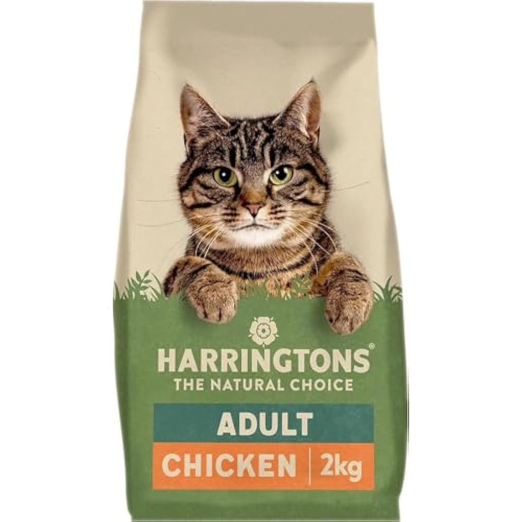 Harringtons Chicken Dry Adult Cat Food – Natural Ingredients – 4 x 2kg