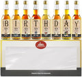 IL GUSTO Birthday Rum Tasting Gift Set - 8 Miniature Caribbean Rums in Wood Box
