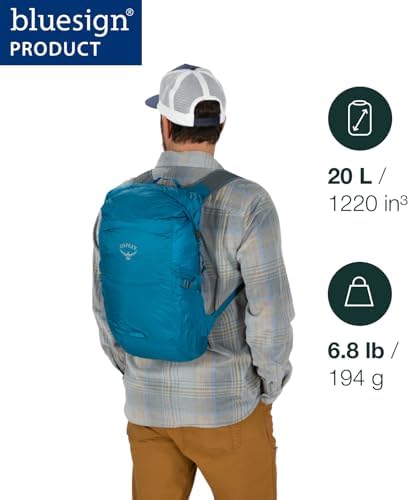 Osprey Ultralight Outdoor Backpack | Unisex Hiking and Travel Bag
